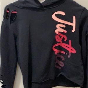 Girls size 10 justice long sleeve